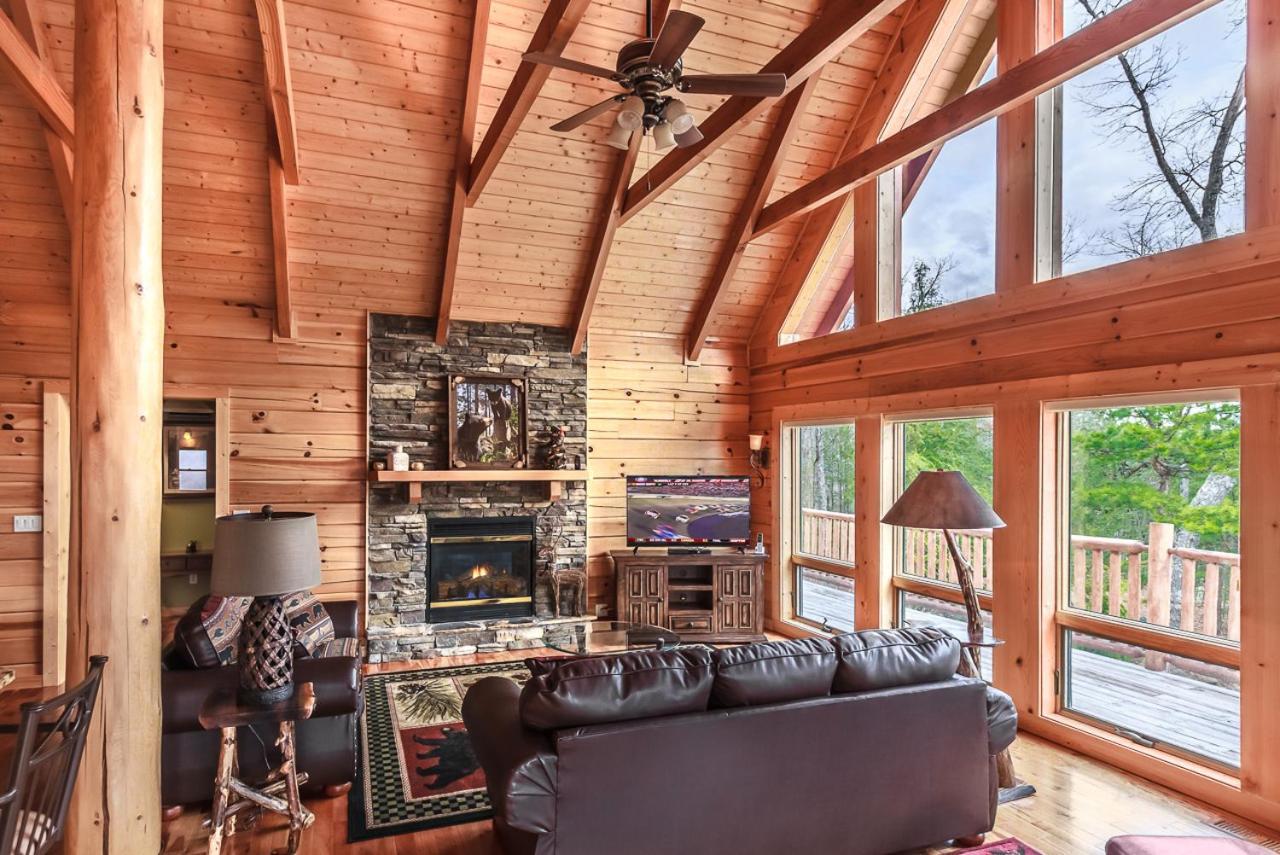 גטלינבורג Pinnacle View Lodge By Stony Brook Cabins מראה חיצוני תמונה