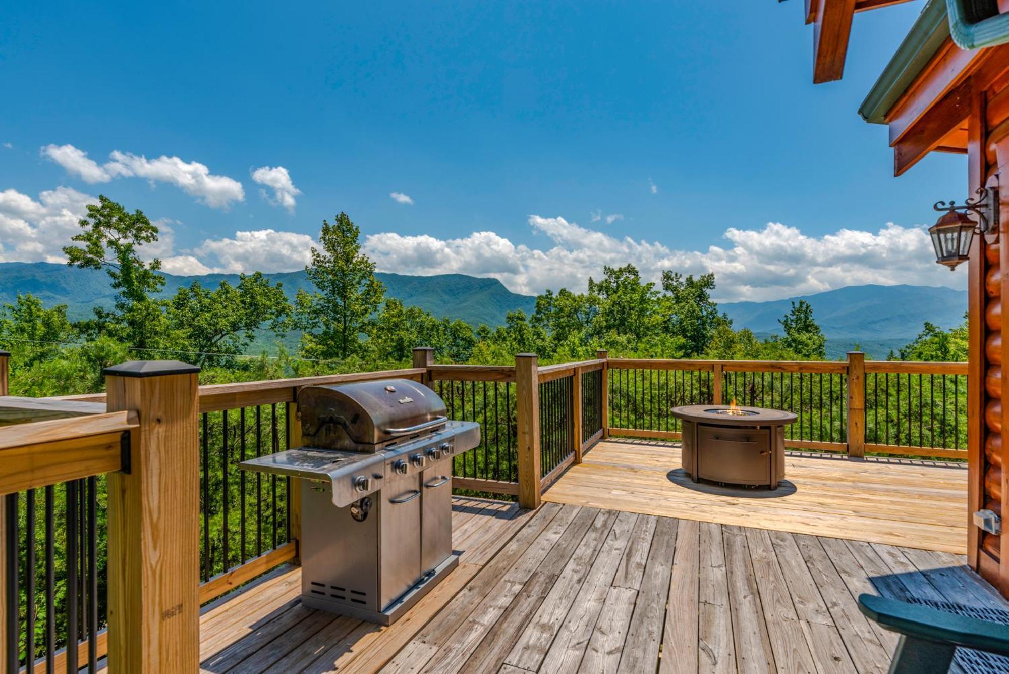 גטלינבורג Pinnacle View Lodge By Stony Brook Cabins מראה חיצוני תמונה